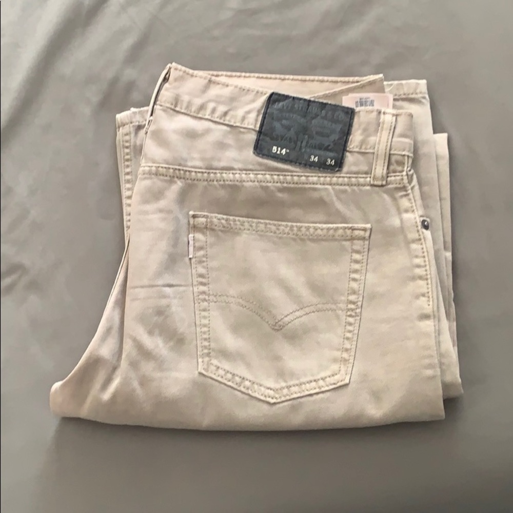 Men’s Levi’s 514 jeans in stone 34x34